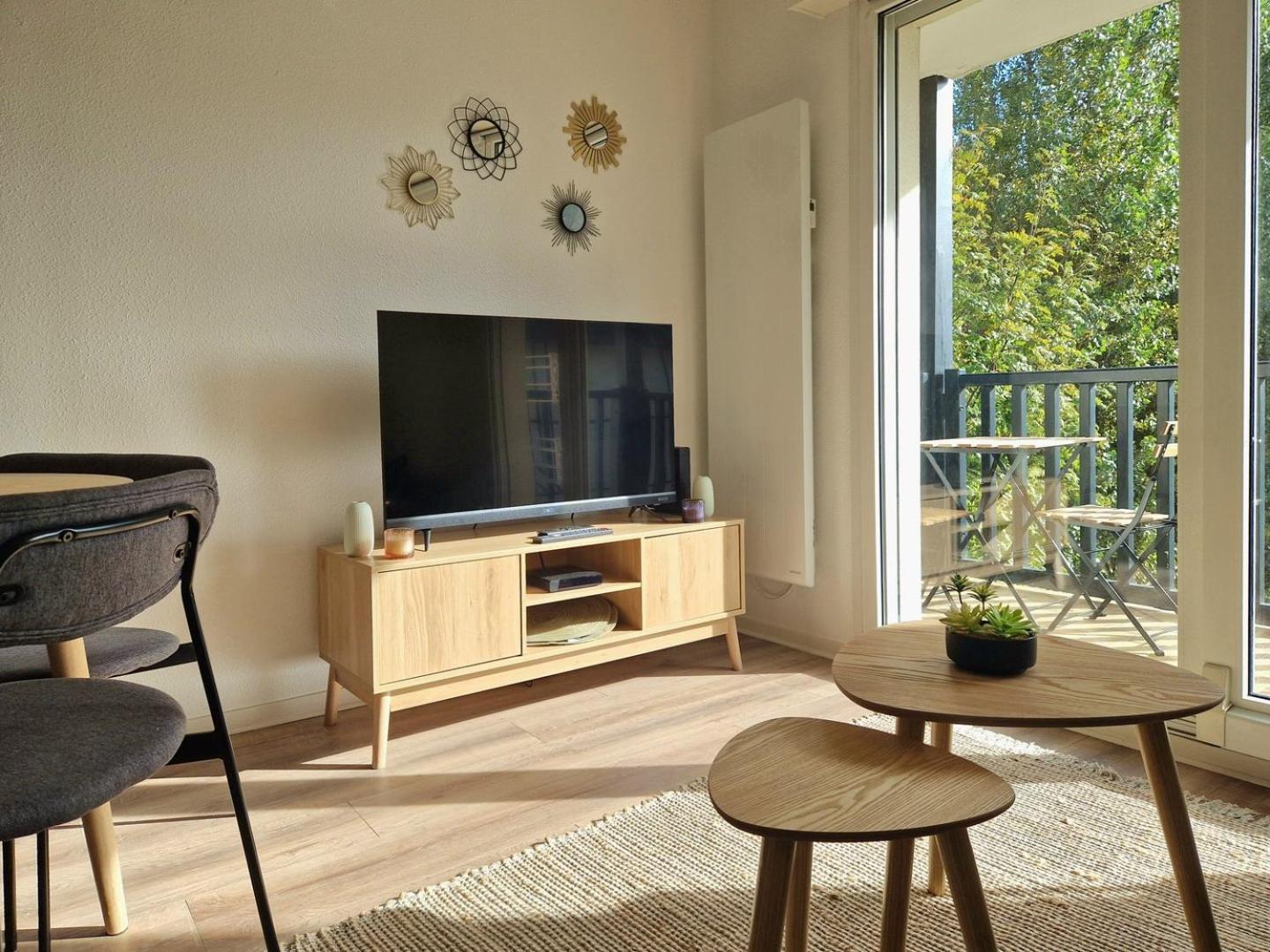L'Opaline - F2 Pour 4Pers / Houlgate Apartment Bagian luar foto