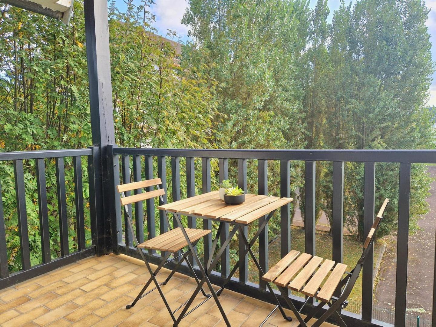 L'Opaline - F2 Pour 4Pers / Houlgate Apartment Bagian luar foto