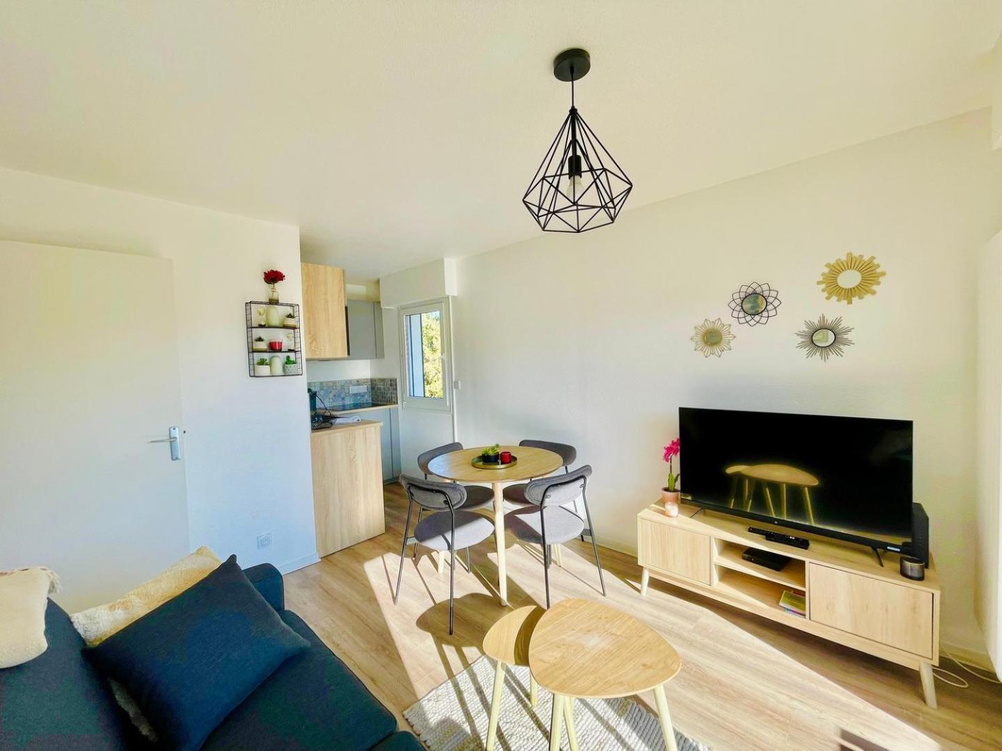 L'Opaline - F2 Pour 4Pers / Houlgate Apartment Bagian luar foto