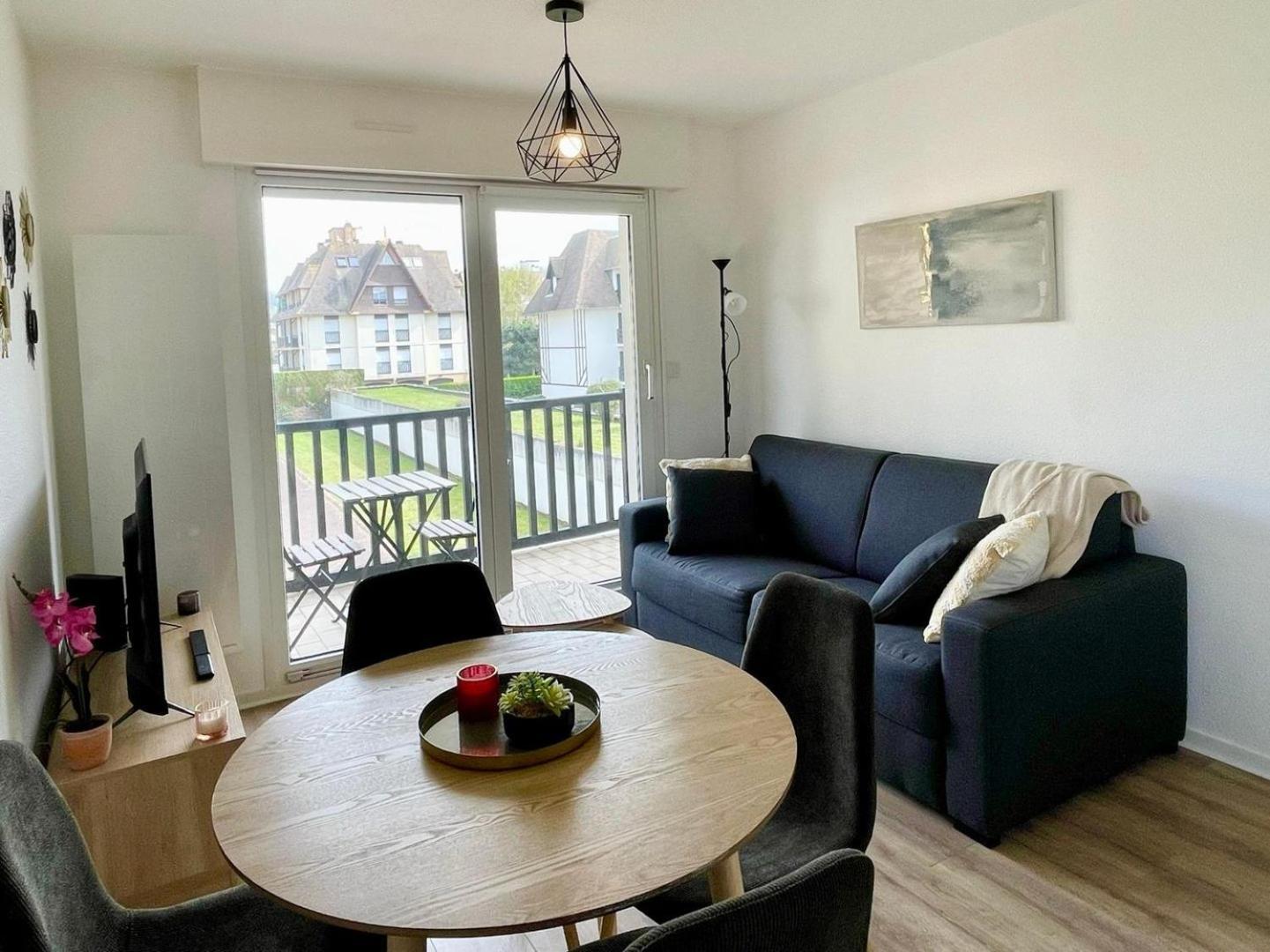 L'Opaline - F2 Pour 4Pers / Houlgate Apartment Bagian luar foto